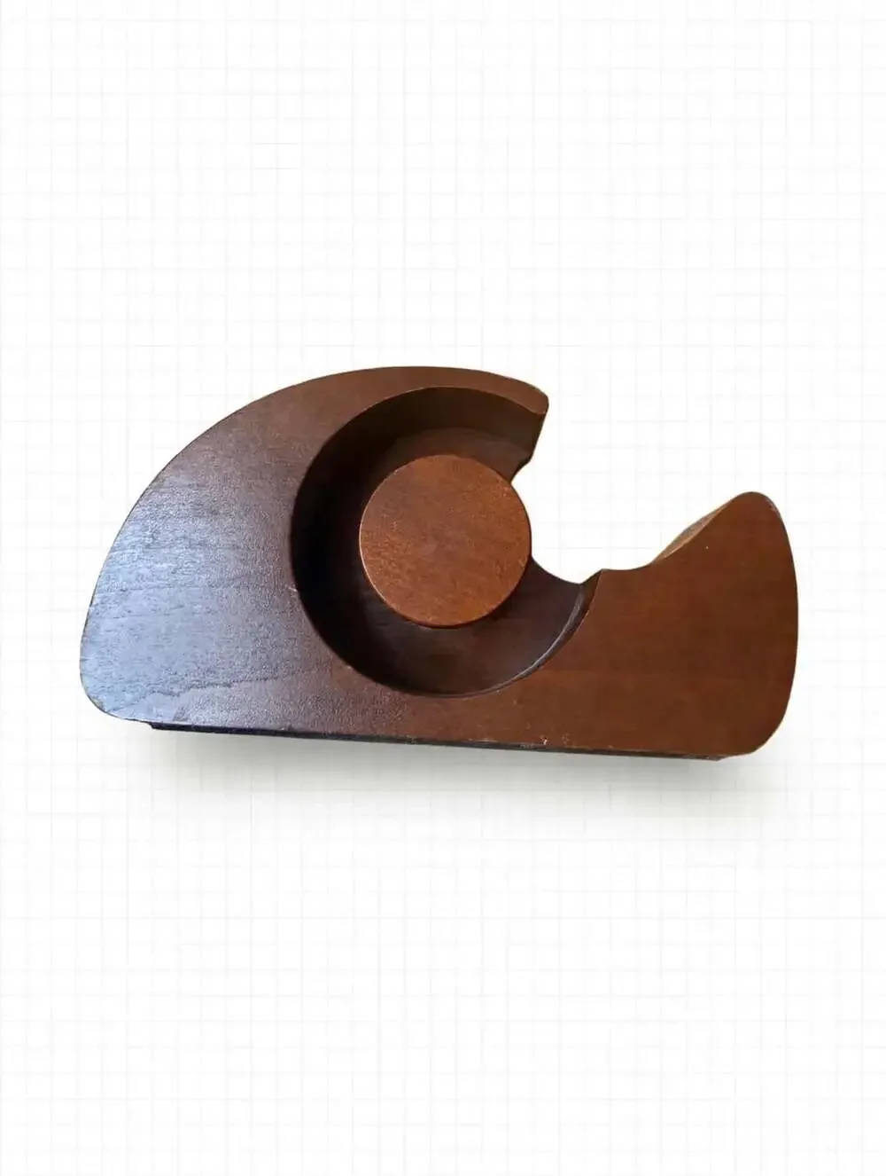 Levenger Wooden Desktop Tape Dispenser